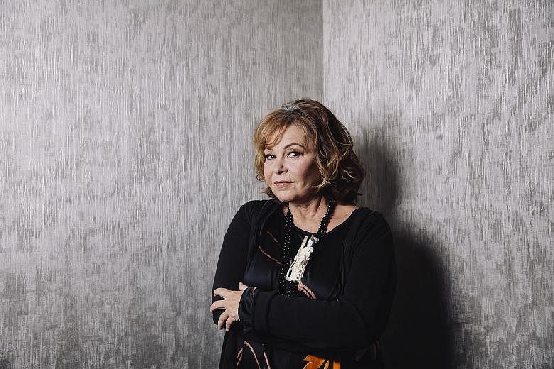 The reboot of the 1990s comedy series starring Roseanne Barr drew more than 18 million viewers on its debut night.