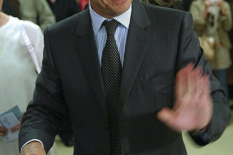 Mr Nicolas Sakorzy in a 2007 photo. He has stayed in the background of French politics even amid the recurring headlines of his judicial entanglements.