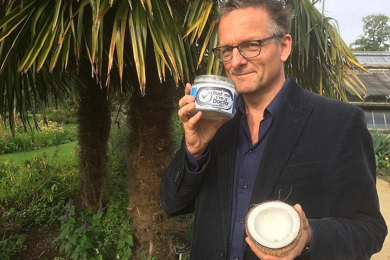 Award-winning journalist Michael Mosley (above) leads the team on the show, Trust Me I'm A Doctor, which examines health claims such as the benefits of coconut oil.