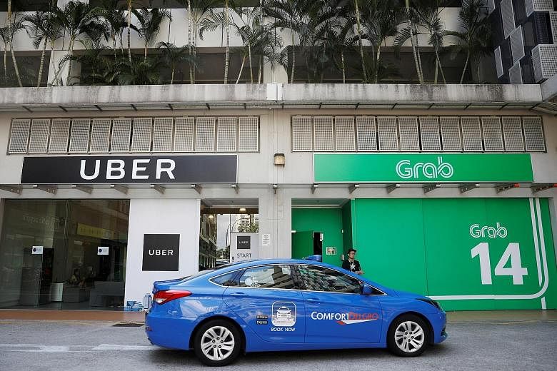 One possible modification from the Competition Commission of Singapore to Uber's proposed sale to Grab, the writers say, would be to require Uber to divest some of its assets to another firm other than Grab. This would maintain significant competitiv