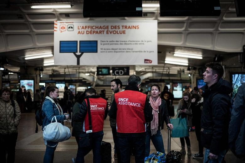 French Rail Unions Take On Macron With Mass Rolling Strikes | The ...