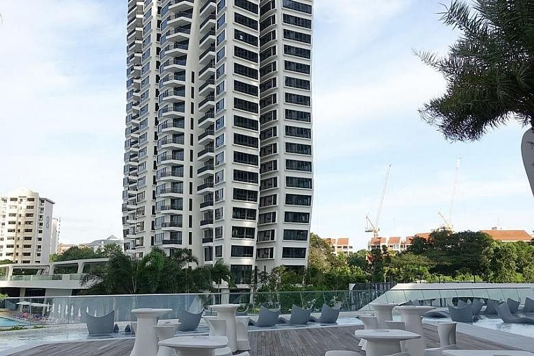 At the d'Leedon condominium in Farrer Road, the two hosts would at first take their guests to a different unit to evade suspicious security guards.
