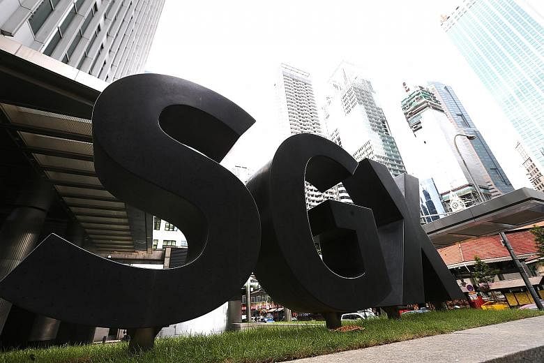 Transactions on shares of six Straits Times Index constituents - including SGX - accounted for $185 million of the $222 million worth of share buyback trades reported for March.