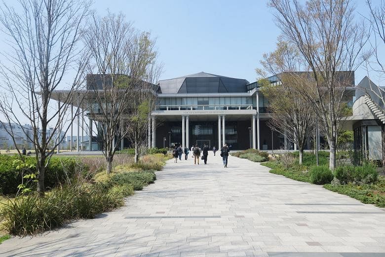 The futuristic looking Tokyo University of Science's Katsushika campus, where the Space Colony Research Centre is located. The centre seeks to nurture interest in space among a younger generation - and to foster investment interest among companies an