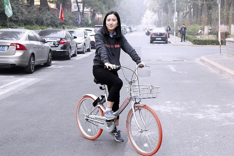 Founder of Mobike Hu Weiwei, who turns 36 years old this year, together with her co-founders hatched the idea of pooling bicycles in 2015 to help harried urbanites glide through worsening congestion.