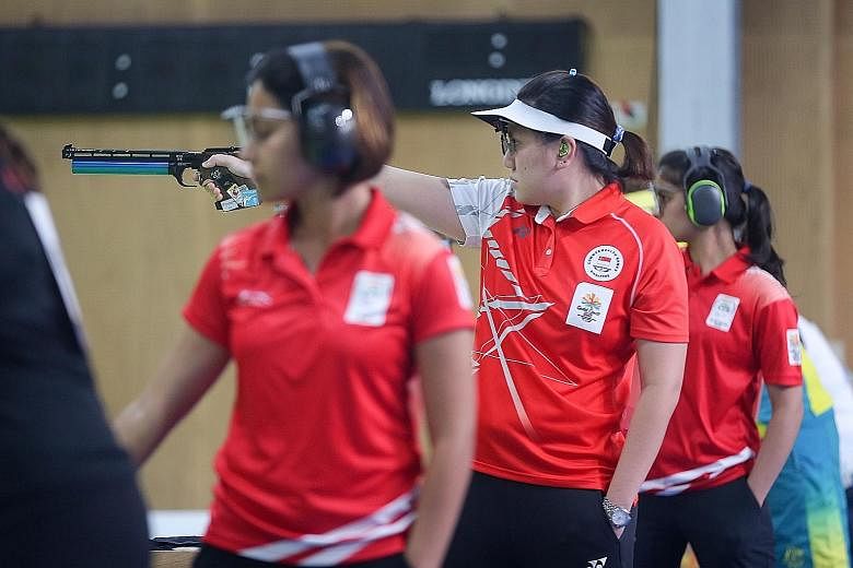 Teo Shun Xie did not factor in the extra sunlight as organisers opened the shutters behind the shooters to allow more seating for spectators. The defending 10m air pistol champion finished seventh.