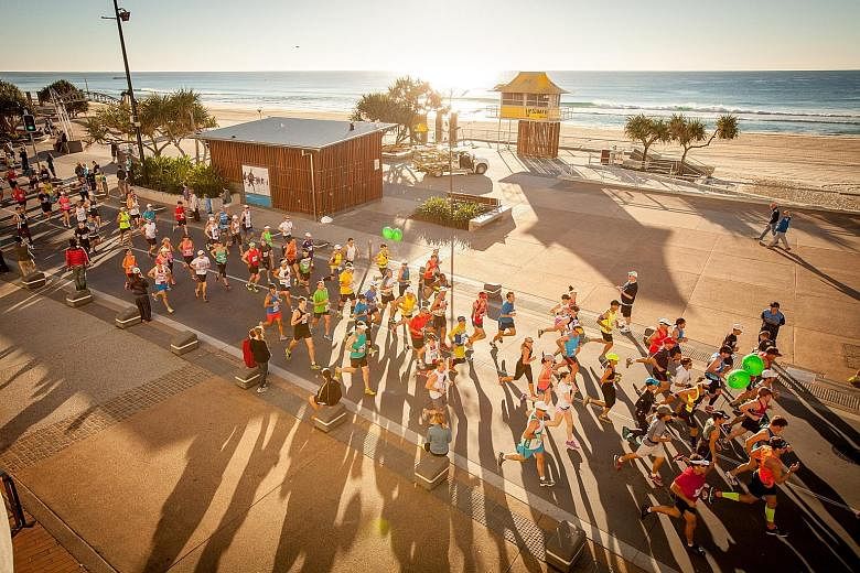 Three ST Run participants will get an all-expenses paid trip to the Gold Coast Marathon (GCM). All ST Run participants who sign up for this year's GCM will enjoy a discount for the Australian event.