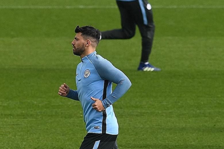 Sergio Aguero, who has scored four Champions League goals this term, may be called upon to lead the Manchester City attack against Liverpool. City will look to overturn their three-goal deficit from the first leg to reach the semi-finals.