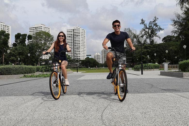 oBike will provide participants with bicycles for the April 21 Eat And Ride, which includes a pit stop for some chendol (above) at Inspirit House.