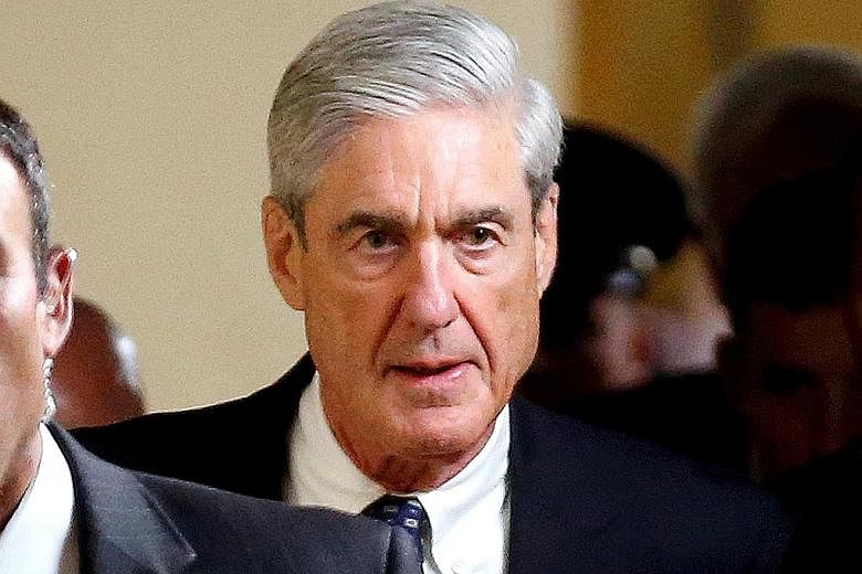 Mr Robert Mueller has been conducting an expanding investigation into Russia's interference in the 2016 US presidential election.