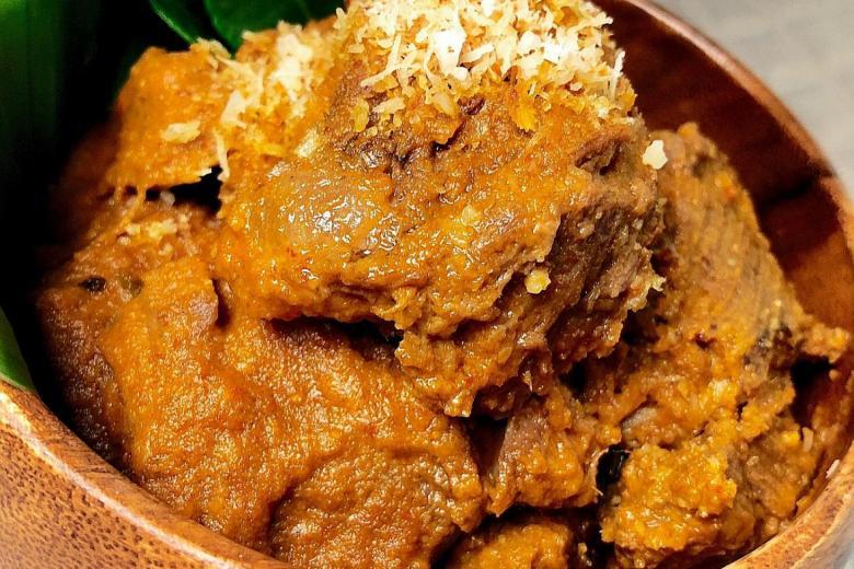 Simmer beef rendang in a slow cooker for an easy take on a local