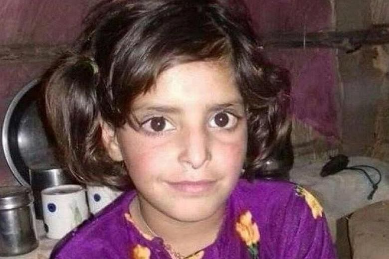 National Panthers Party activists in Jammu and Kashmir protesting about an investigation into the rape and murder of an eight-year-old girl. Asifa Bano, eight, was allegedly held captive and raped for seven days before being murdered.