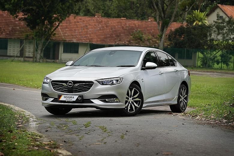 Opel's 1.5-litre Insignia offers a breezy drive and is a spacious car with head-up display, 8-inch infotainment touchscreen and a host of the latest safety features.