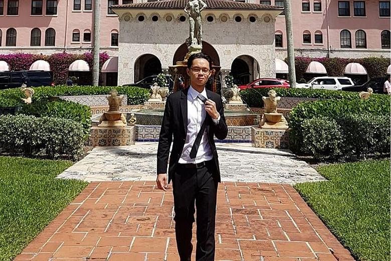 Medical student Joshua Tan was in a rental car with two others when the accident occurred.