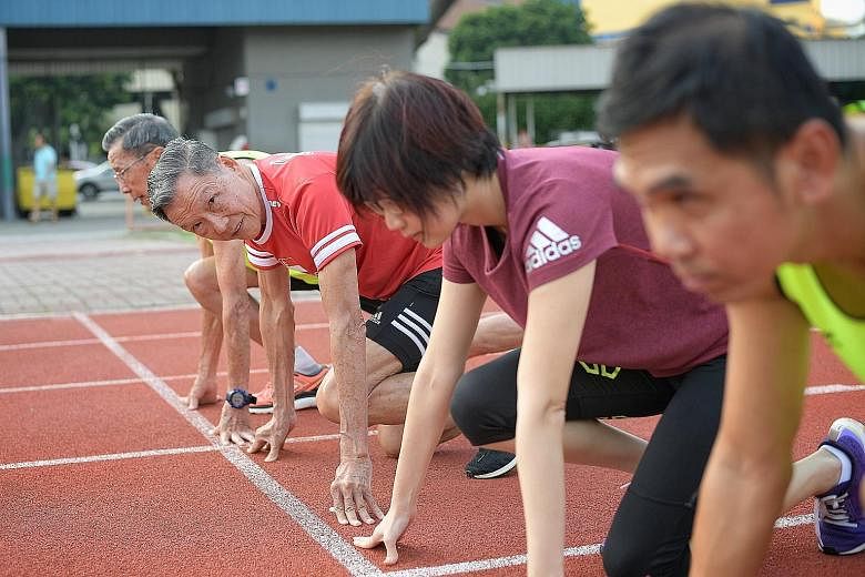 Seventy-four-year-old John Chua is blazing a trail for his peers, competing at a high level against more experienced foreign athletes, while breaking perceptions about ageing.