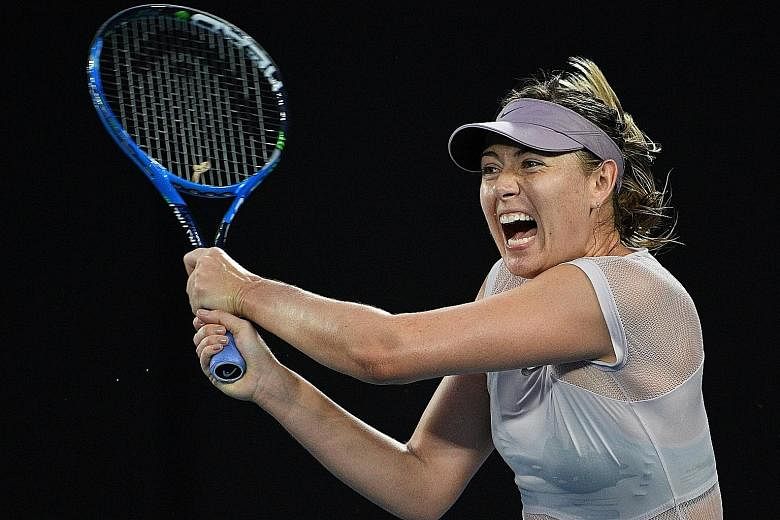 Russian Maria Sharapova is one of those tennis players famous for their grunts. Some other players, including Martina Navratilova, have declared that the noise is a form of cheating, meant to confound their opponents.