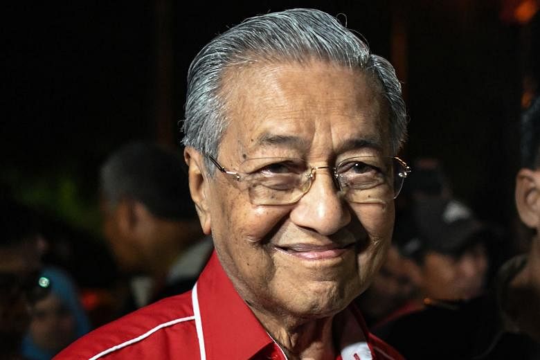 Mr Hadi (above) had suggested Dr Mahathir become a doctor at a clinic instead of contesting in the polls. Dr Mahathir (above) said Mr Hadi has zero political knowledge and is unfit to lead a government, said a report.