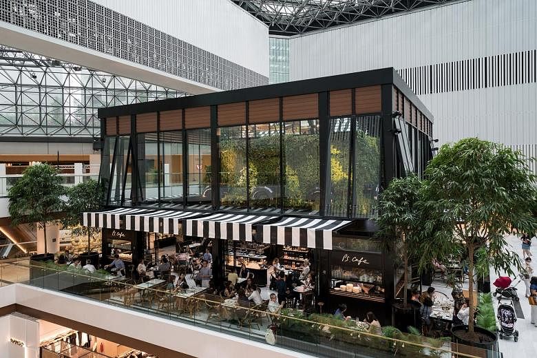 Raffles City Singapore completed enhancement works for the interior of its mall during the quarter. The revamped Level 3 Atrium reopened with a new garden-themed cafe.