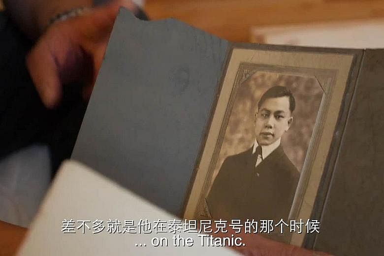 A still from The Six, a documentary about the little-known Chinese survivors of the Titanic.