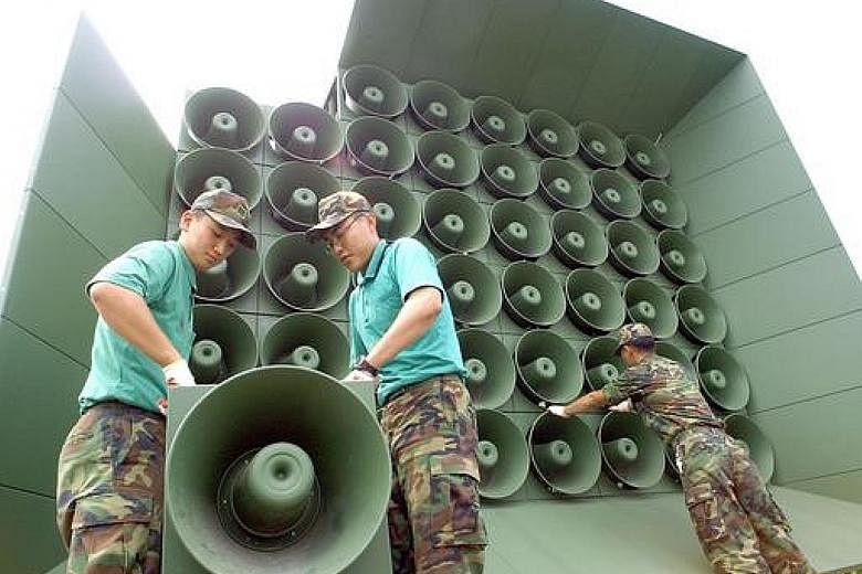 For the first time in over two years, South Korea has stopped propaganda broadcasts directed at the North. Such broadcasts include a mixture of news, South Korean pop music and criticism of the North Korean regime.