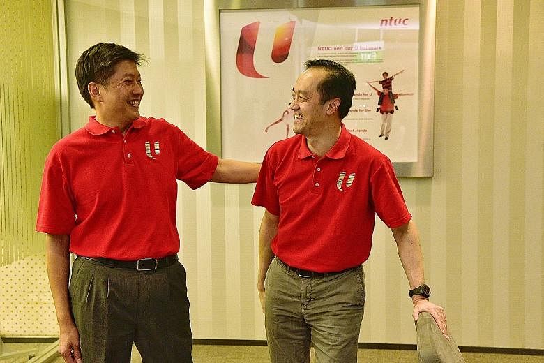 Mr Ng Chee Meng and Dr Koh Poh Koon have been co-opted into the central committee of the NTUC, as part of its leadership renewal. They will carry out union activities and broaden the NTUC's outreach to professionals, managers and executives, includin