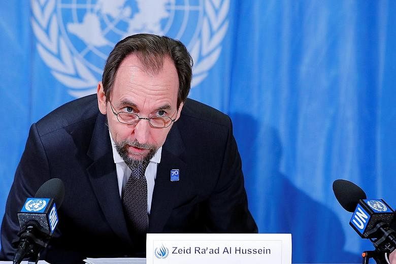 UN High Commissioner for Human Rights Zeid Ra'ad Al Hussein described the number of injuries caused by live ammunition as "staggering".