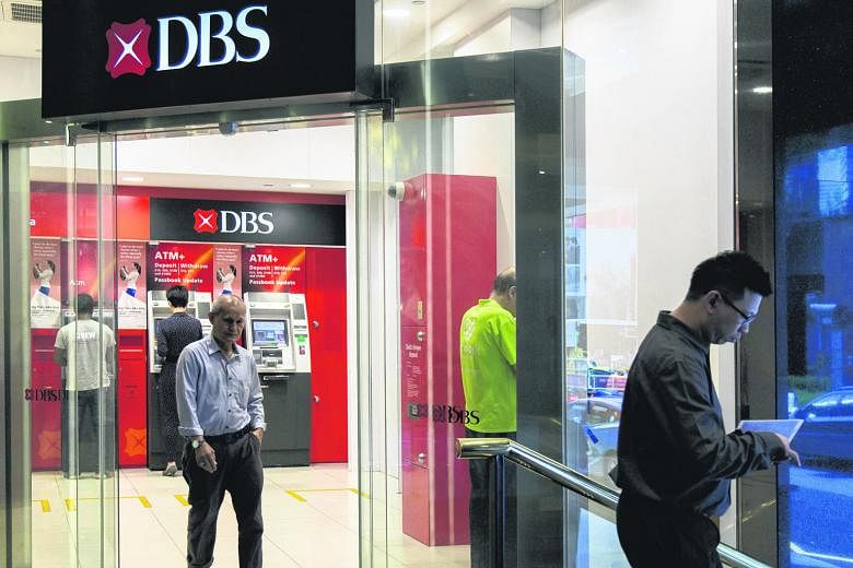 DBS' net fee and commission income rose 12 per cent to $744 million, led by higher bancassurance and unit trust sales. Wealth management income rose by a strong 28 per cent, while retail was up 8 per cent.