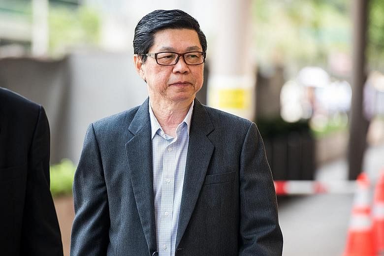 Wee Teong Boo 67, pleaded not guilty to charges of molesting and raping a 23-year-old patient.
