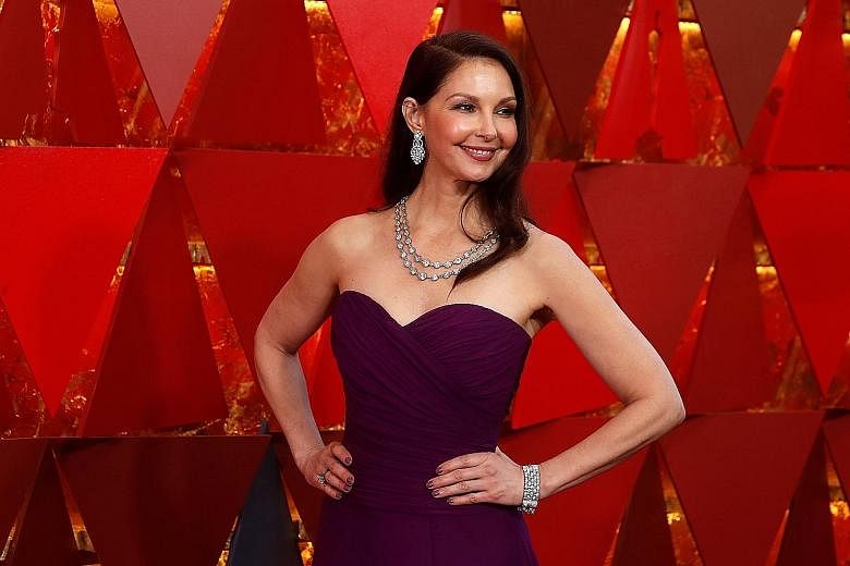 Ashley Judd at the 90th Academy Awards this year. The actress appeared in Weinstein films such as Frida (2002) and Crossing Over (2009).
