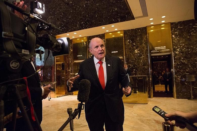 Mr Rudy Giuliani, a former New York mayor, said his disclosure was intended to prove that Mr Donald Trump and his personal lawyer violated no campaign finance laws, but some among the President's other legal and political advisers fear the gambit cou