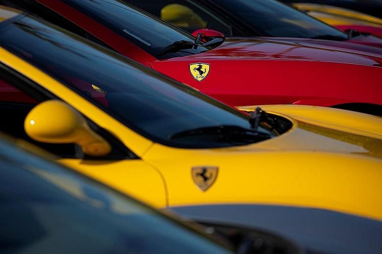 Italian supercar manufacturer Ferrari sold out most of its models for 2018 and a part of next year's models.
