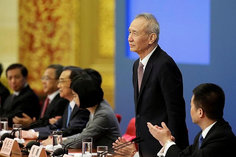 The Chinese side in the talks was headed by Vice-Premier Liu He. Chinese state media struck an optimistic note on the trade talks.