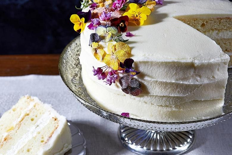 Make your own version of Britain's Prince Harry and Meghan Markle's buttercream lemon elderflower wedding cake.