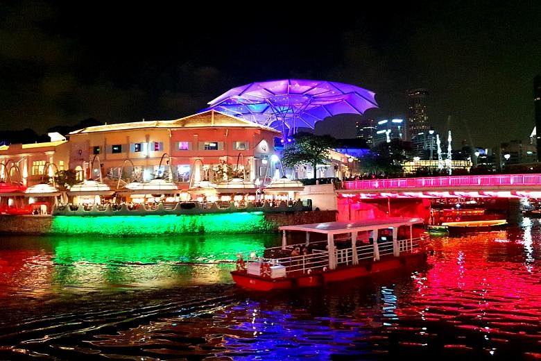 After Dark Photo Challenge Week 4: Clarke Quay | The Straits Times