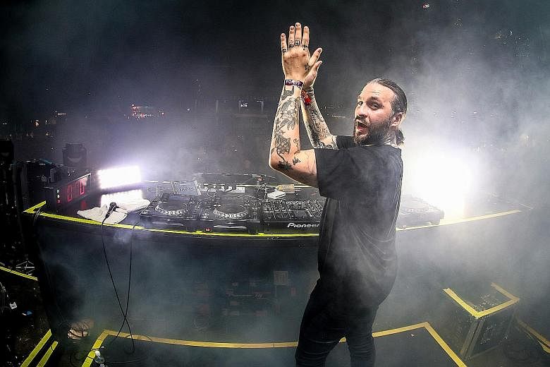 DJ Steve Angello is one of the headlining acts at this year's Ultra dance music festival.