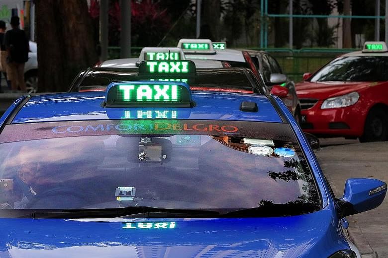 ComfortDelGro's Singapore taxi business continued to be battered by private-hire players, although there are signs of a turnaround in the second quarter of this year. Directors expect revenue from the taxi business to stabilise with "the rationalisat