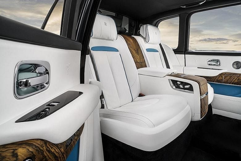 The Rolls-Royce Cullinan is the world's first "three-box" sport utility vehicle - a car with a defined bonnet section, cabin section and boot section.