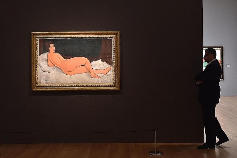 Amedeo Modigliani's Nu Couche is the largest painting produced by the artist.