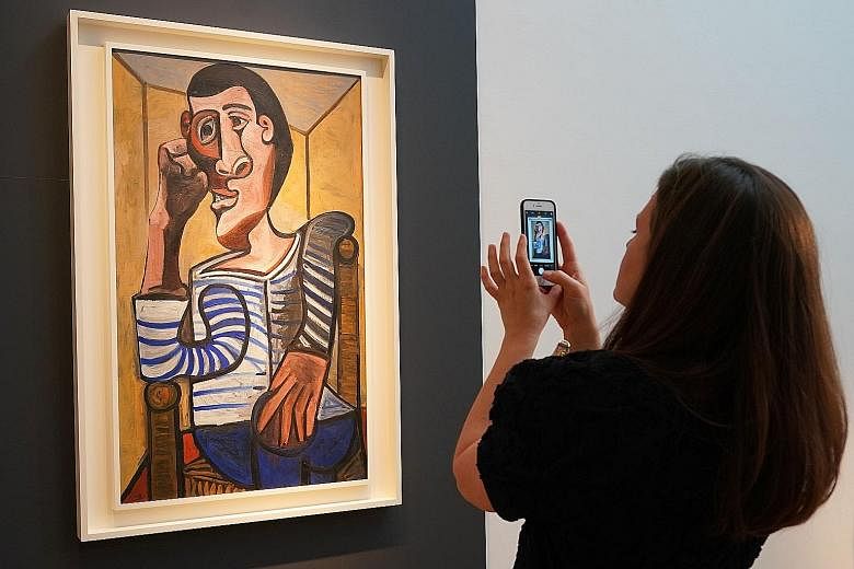 Picasso's Le Marin has been withdrawn from its auction so that it could be restored.