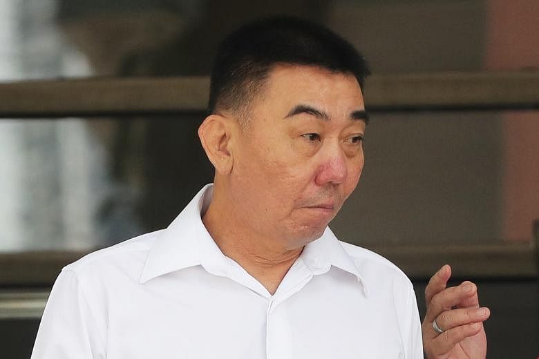Businessman Lim Hong Liang (top) and mover Ong Hock Chye (above) are on trial for alleged involvement in a conspiracy to cause grievous hurt to Mr Joshua Koh.