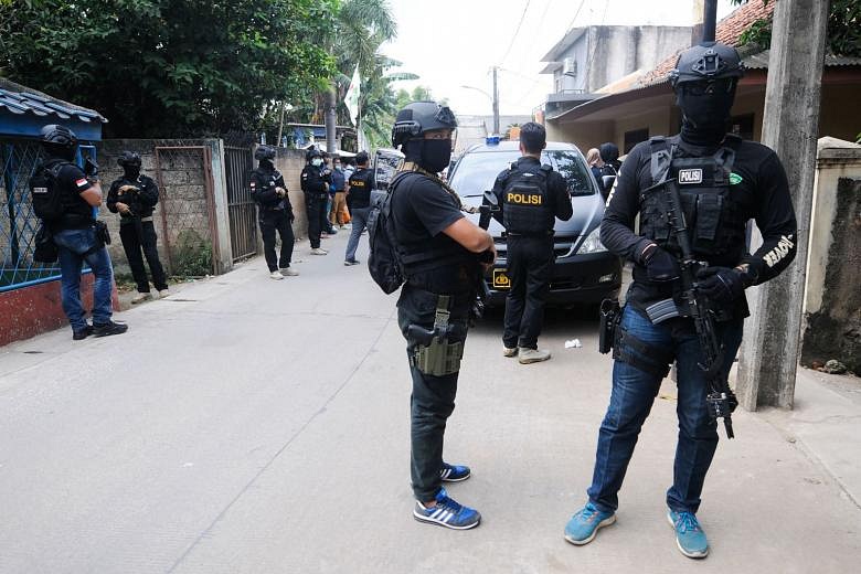 Indonesia's Police Nab Terror Suspects In Medan | The Straits Times