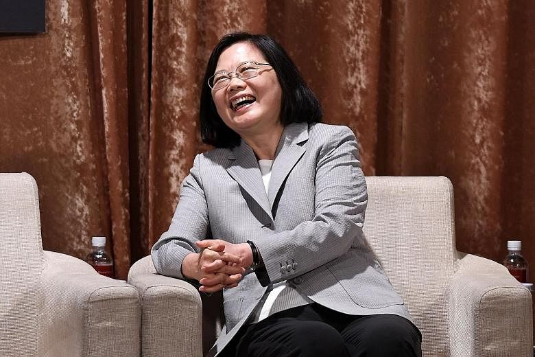 Taiwanese President Tsai Ing-wen reaches the halfway mark in her first term tomorrow. A recent poll by TVBS put her approval rating as low as 26 per cent, though other surveys found it to be over 50 per cent.