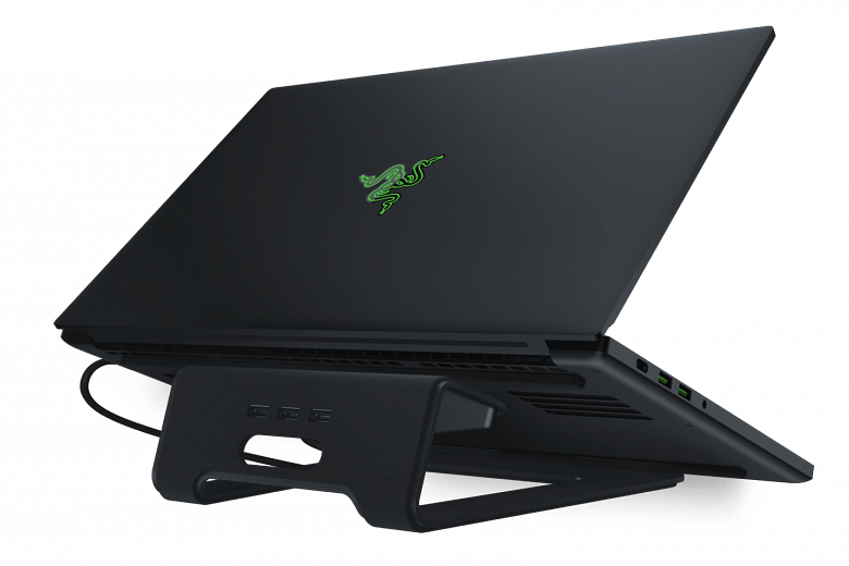 The new Chroma Laptop Stand has a LED light strip and a 3-port USB hub.
