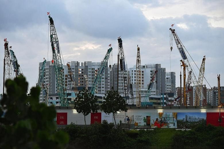 Singapore's construction market has started to pick up after several years of correction caused by oversupply and a slowing economy, said global design and consultancy firm Arcadis.
