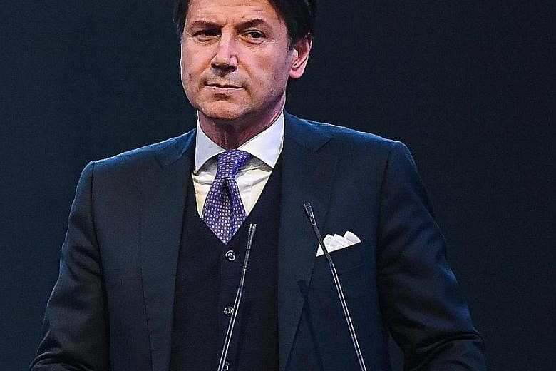 Claims that Mr Giuseppe Conte had exaggerated his CV have delayed his appointment as Italy's premier, the media said.