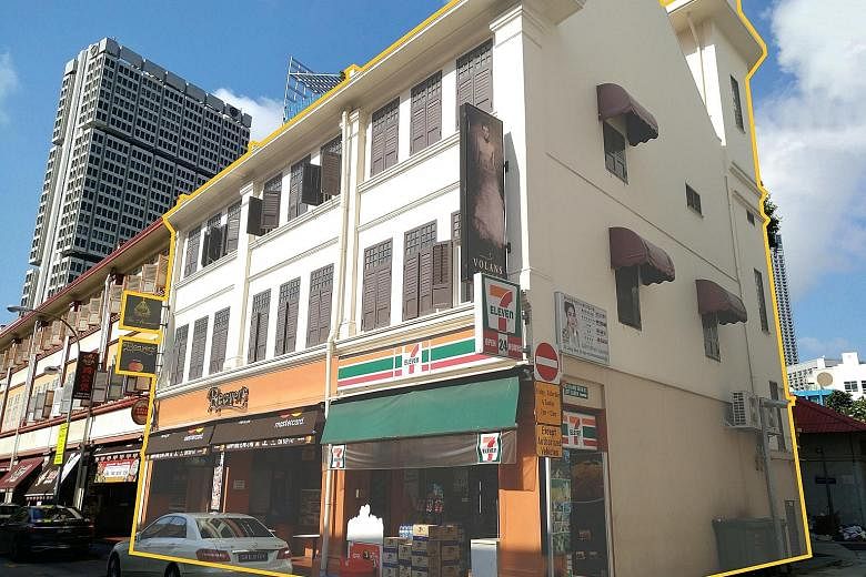 Three Liang Seah Street shophouses within the Beach Road Conservation Area are up for sale via private treaty at $30 million.
