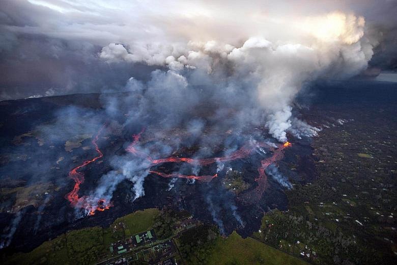 Hawaii Volcanic Smog Blankets Marshall Islands 