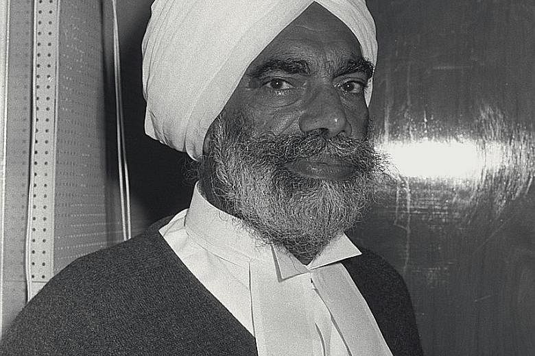 Justice Choor Singh started out as a solicitor's clerk and rose to the top of the legal profession.