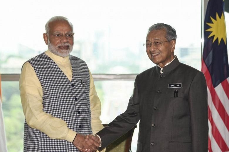 Indian PM Narendra Modi meets Malaysian leaders | The Straits Times