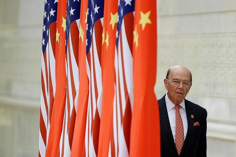 US Commerce Secretary Wilbur Ross is in Beijing from today to Monday to pin down the terms of an agreement that will see China buying more American agricultural and energy products.